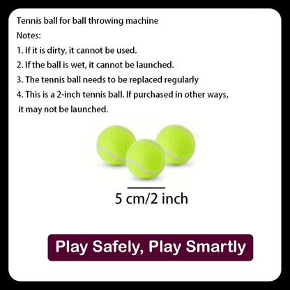 3-Distance Automatic Dog Ball Launcher – USB Rechargeable | Interactive Indoor/Outdoor Toy (Blue)