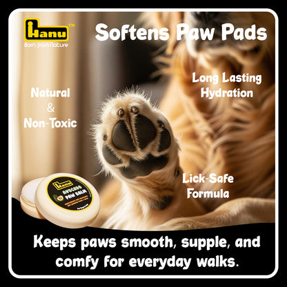 Hanu Avocado Paw Balm – Natural Protection & Soothing Relief for Dry, Cracked Paws